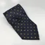 Equetech Showing Tie Polka Dot Adult Navy/Gold